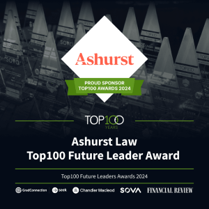 Ashurst Law Top100 Future Leaders Award 2024