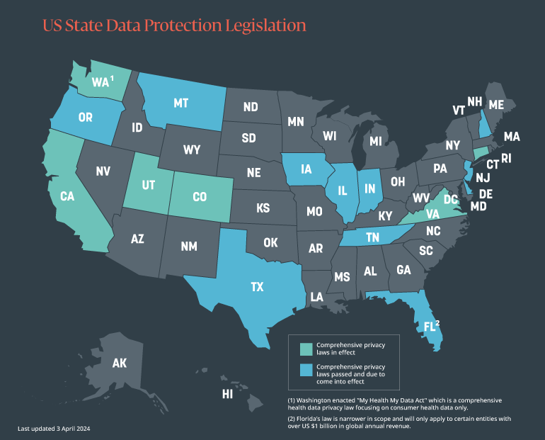 US map