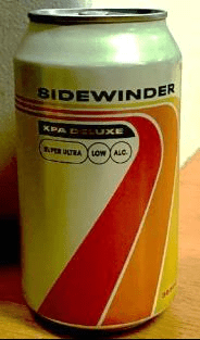 Can of Sidewinder beer